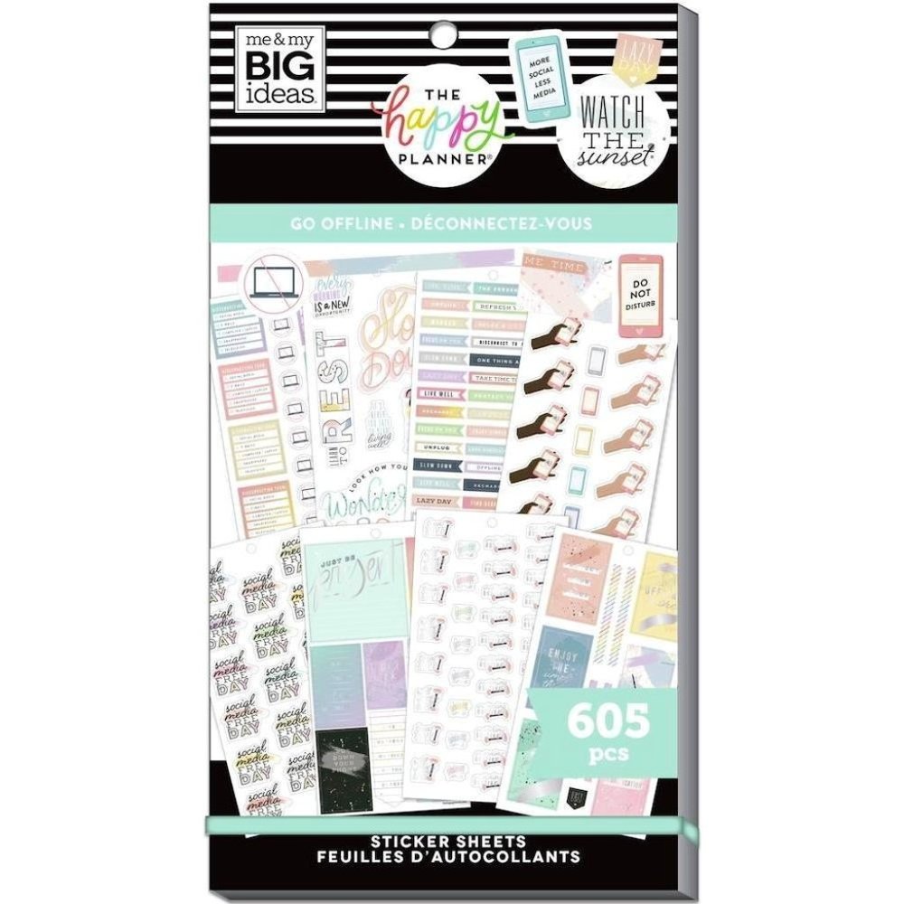 NEW Happy Planner Go Offline Sticker Book